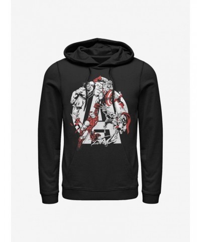 Marvel Avengers Our Heroes Hoodie $19.76 Hoodies