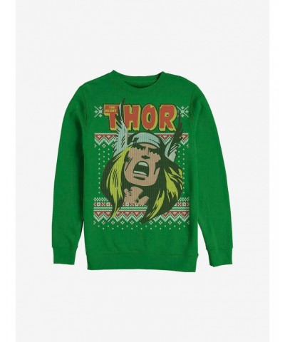 Marvel Thor Presents Holiday Sweatshirt $16.97 Sweatshirts