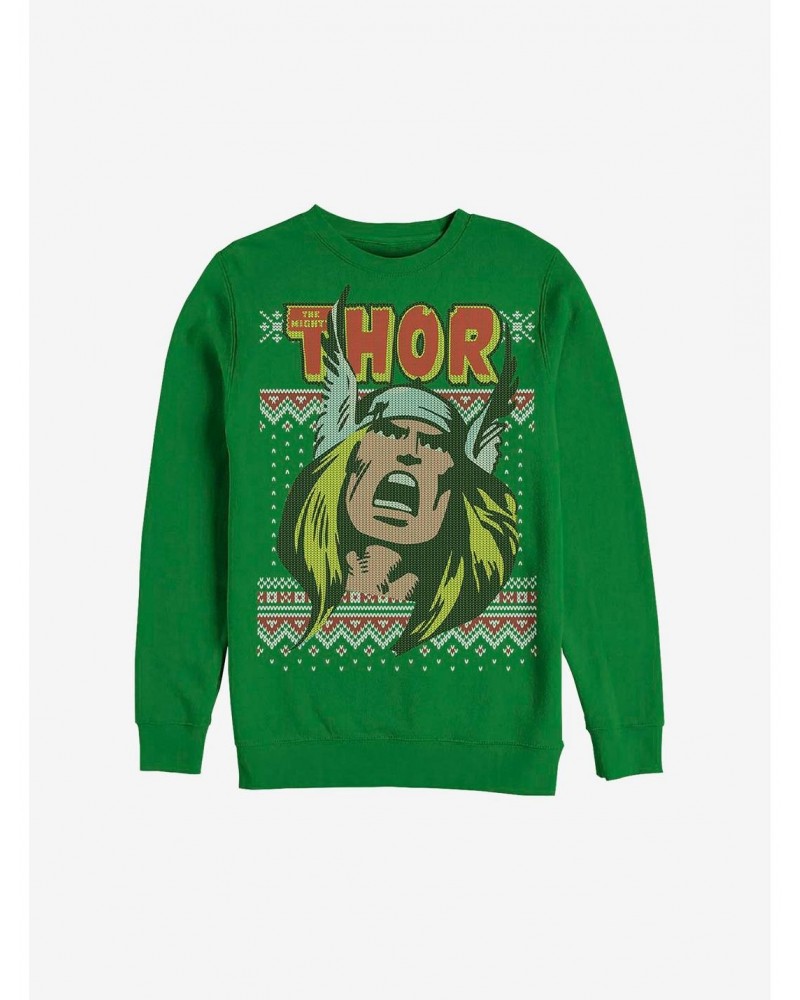 Marvel Thor Presents Holiday Sweatshirt $16.97 Sweatshirts