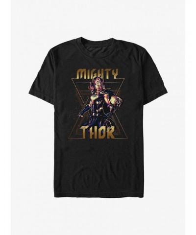 Marvel Thor: Love and Thunder Metal Mighty Thor T-Shirt $7.17 T-Shirts