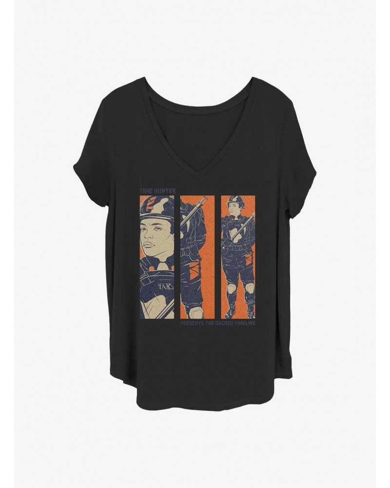 Marvel Loki Time Hunter Girls T-Shirt Plus Size $14.16 T-Shirts
