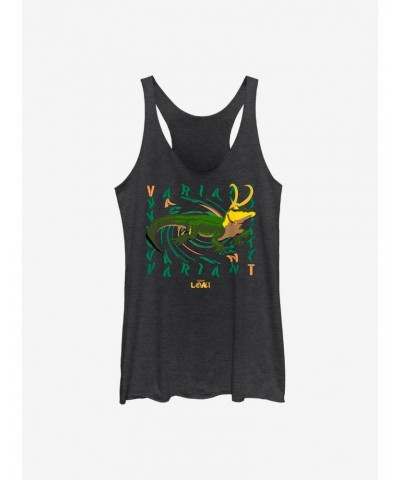 Marvel Loki Alligator Loki Deviance Girls Tank $10.36 Tanks