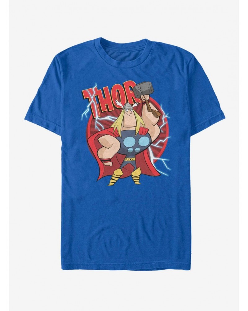 Marvel Thor Retro Hammer T-Shirt $8.37 T-Shirts