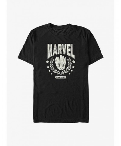 Marvel Guardians of the Galaxy Team Groot Collegiate Big & Tall T-Shirt $14.65 T-Shirts