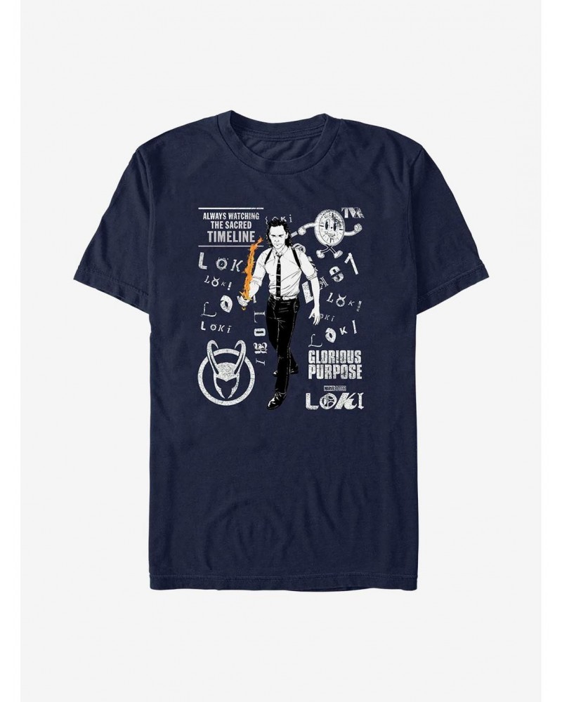 Marvel Loki Loki Scramble T-Shirt $11.71 T-Shirts