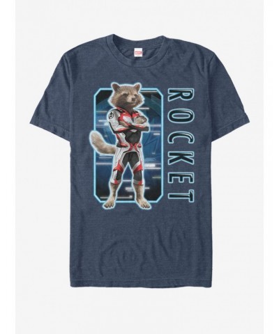 Marvel Avengers: Endgame Rocket Armor Solo Box T-Shirt $11.71 T-Shirts
