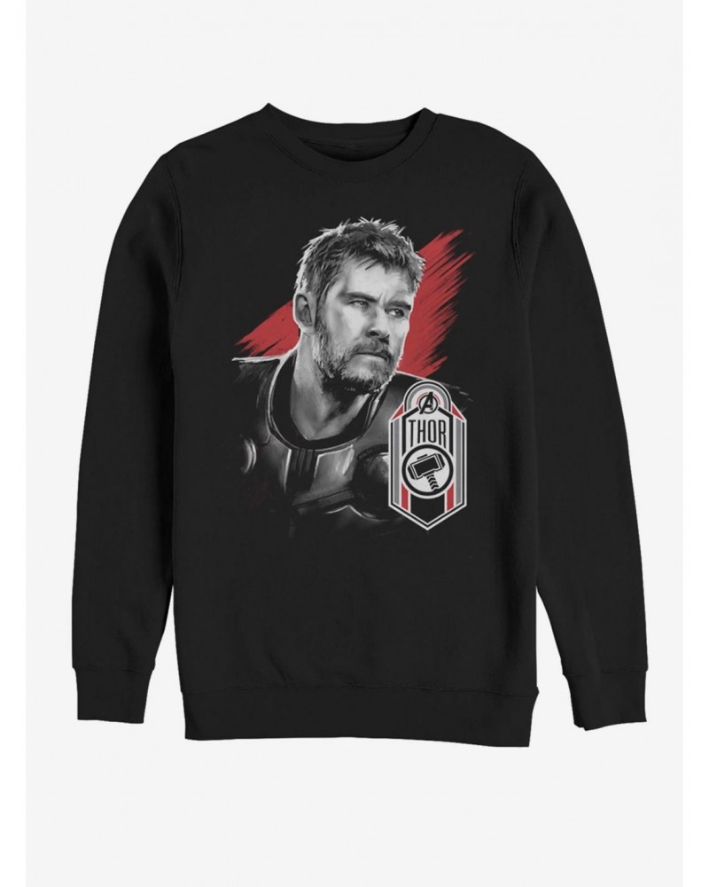 Marvel Avengers: Endgame Thor Tag Sweatshirt $17.34 Sweatshirts