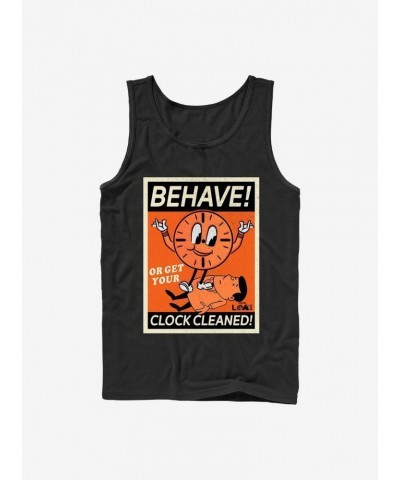 Marvel Loki Behave! Or Get Your Clock Cleaned! Tank $9.71 Tanks