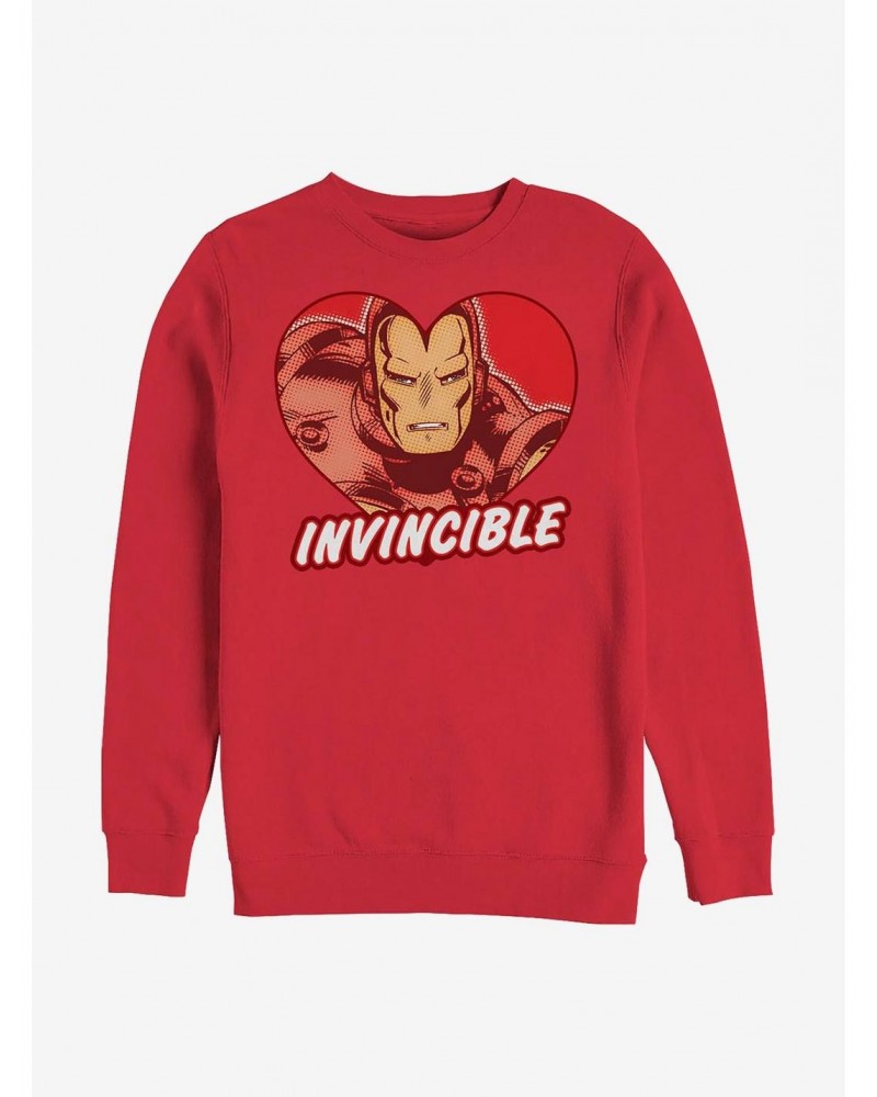 Marvel Iron Man Invincible Crew Sweatshirt $13.28 Sweatshirts