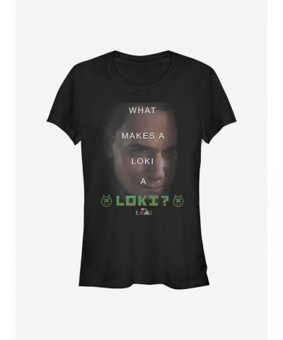 Marvel Loki What Makes A Loki Girls T-Shirt $9.96 T-Shirts