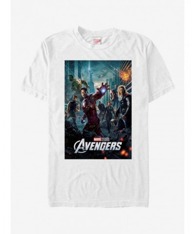 Marvel Avengers Poster T-Shirt $9.32 T-Shirts