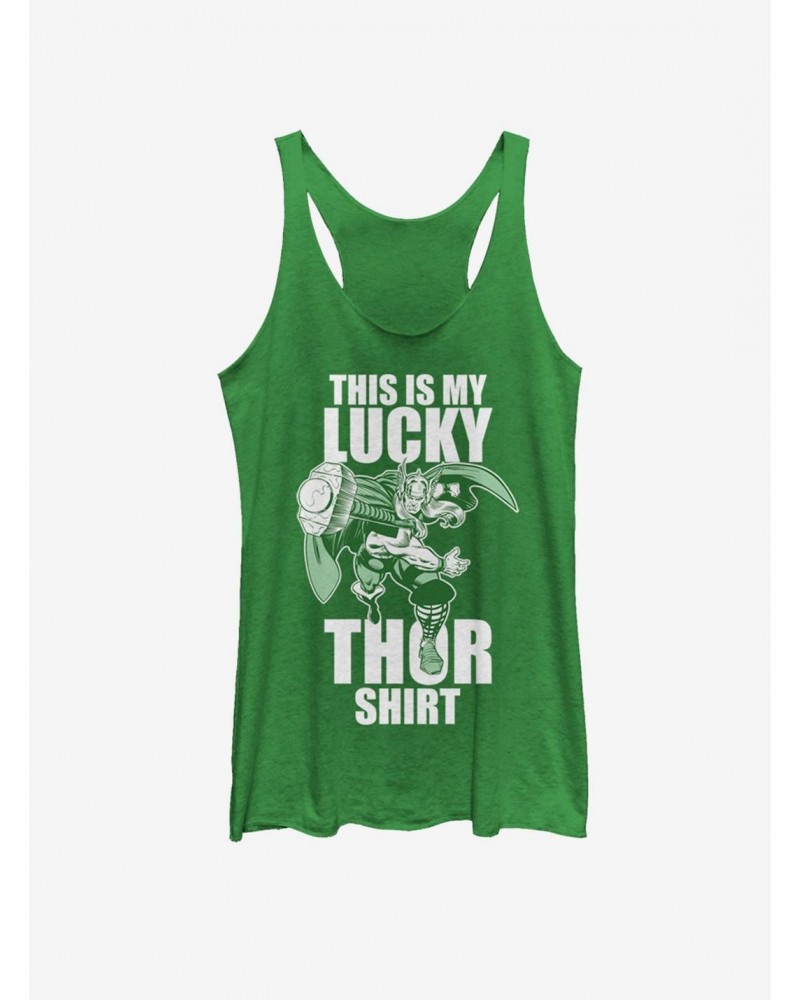 Marvel Thor Lucky Thor Girls Tank $12.43 Tanks