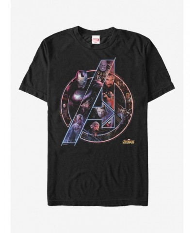 Marvel Avengers: Infinity War Logo T-Shirt $9.56 T-Shirts