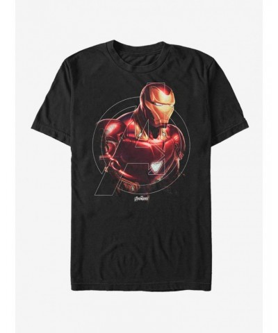 Marvel Avengers Endgame Iron Man Iron Hero T-Shirt $11.47 T-Shirts