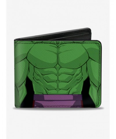 Marvel Hulk Close Up Chest And Back Bifold Wallet $9.61 Wallets
