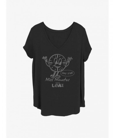 Marvel Loki Hey Miss Minutes Girls T-Shirt Plus Size $10.12 T-Shirts