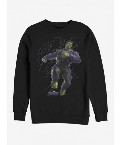 Marvel Avengers: Endgame Hulk Particles Sweatshirt $18.45 Sweatshirts