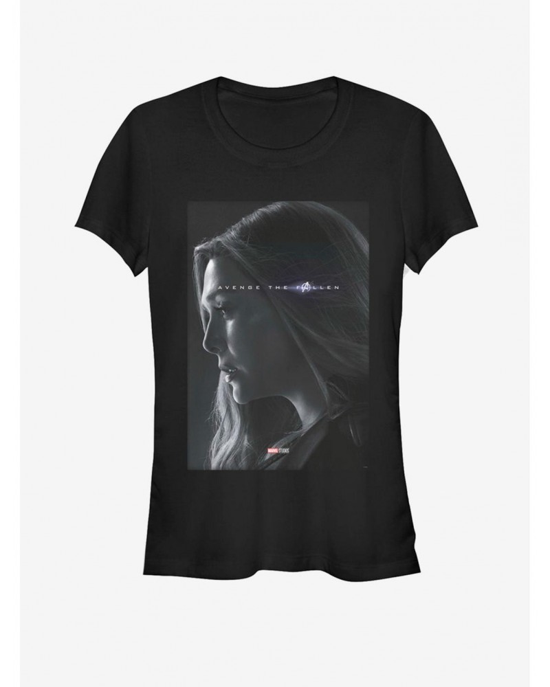 Marvel Avengers: Endgame Scarlett Witch Girls T-Shirt $8.72 T-Shirts