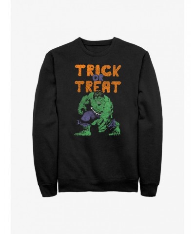 Marvel Hulk Trick or Treat Sweatshirt $14.39 Sweatshirts