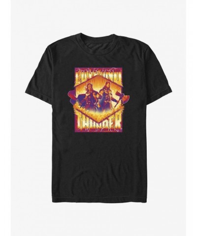 Marvel Thor Two Thors Badge T-Shirt $11.23 T-Shirts