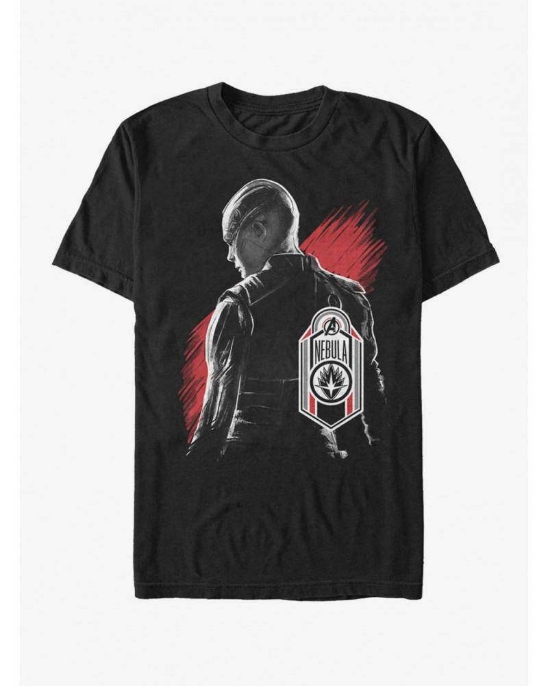 Marvel Avengers Endgame Nebula Tag T-Shirt $10.28 T-Shirts