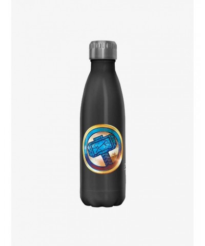 Marvel Thor: Love and Thunder Mjolnir Stainless Steel Water Bottle $11.70 Water Bottles