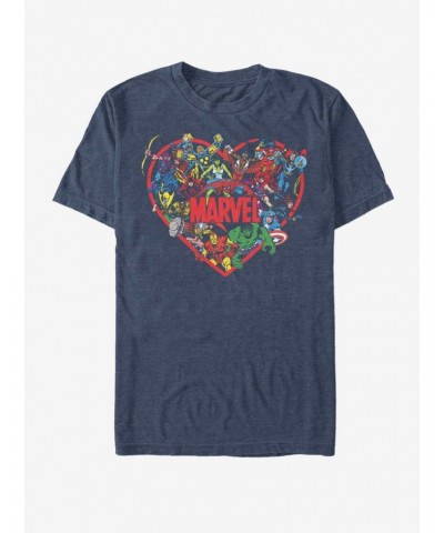 Marvel Avengers Hero Heart T-Shirt $9.56 T-Shirts