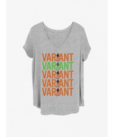 Marvel Loki I Am Variant Girls T-Shirt Plus Size $9.83 T-Shirts