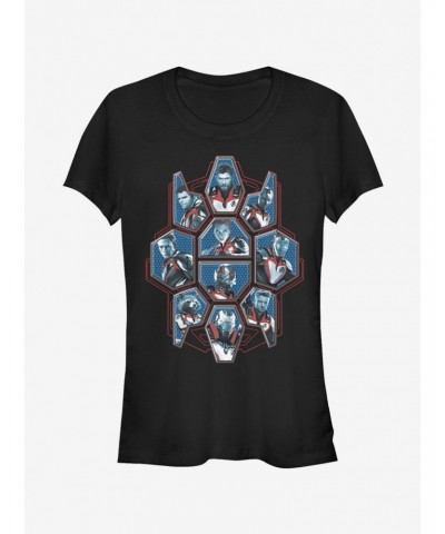 Marvel Avengers: Endgame Character Group Girls T-Shirt $11.45 T-Shirts