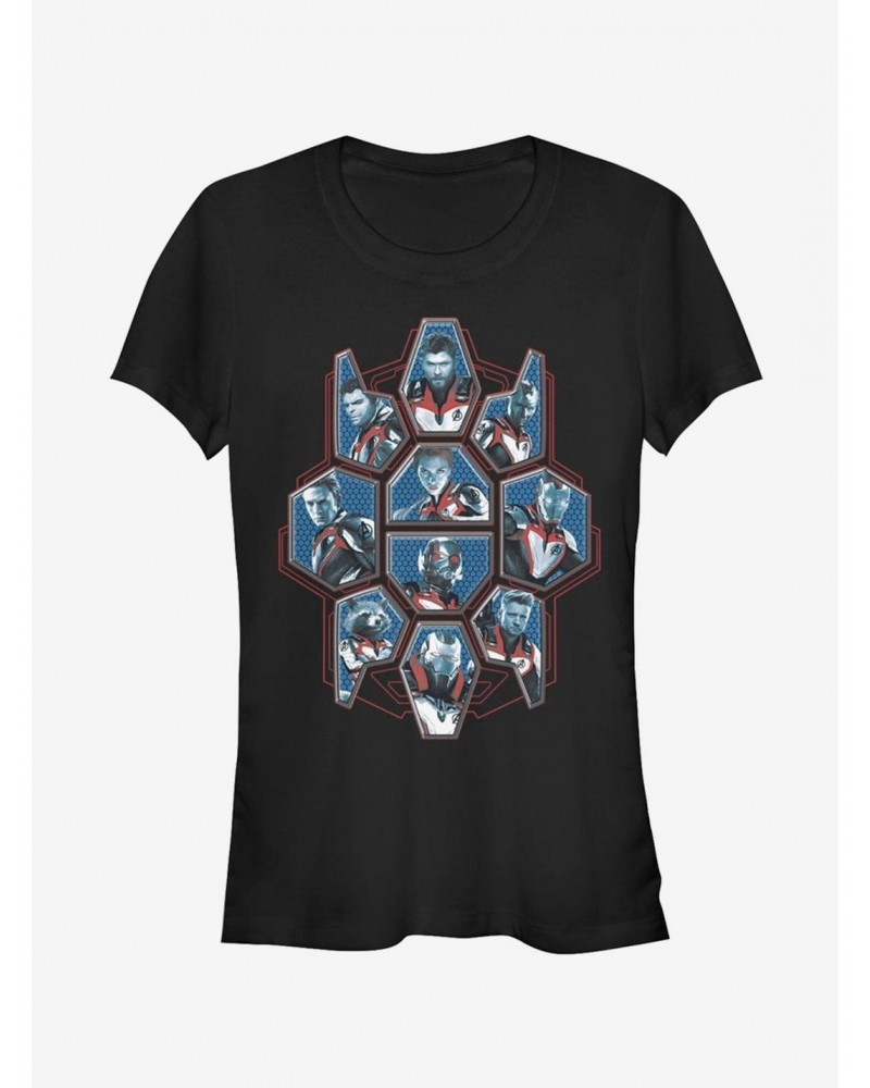 Marvel Avengers: Endgame Character Group Girls T-Shirt $11.45 T-Shirts
