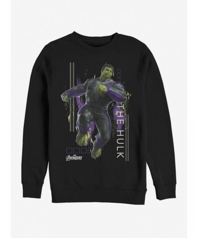 Marvel Avengers: Endgame Hulk Motion Sweatshirt $14.02 Sweatshirts