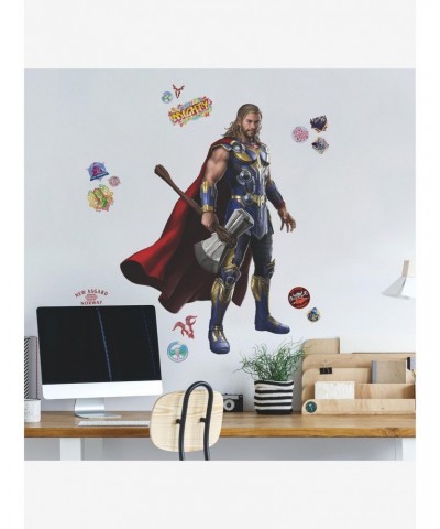 Marvel Thor: Love & Thunder Peel & Stick Giant Wall Decals $11.45 Decals