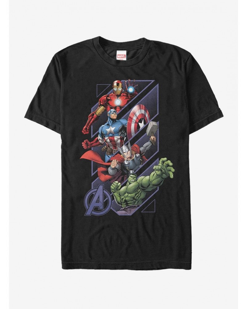 Marvel Four Avengers T-Shirt $10.99 T-Shirts