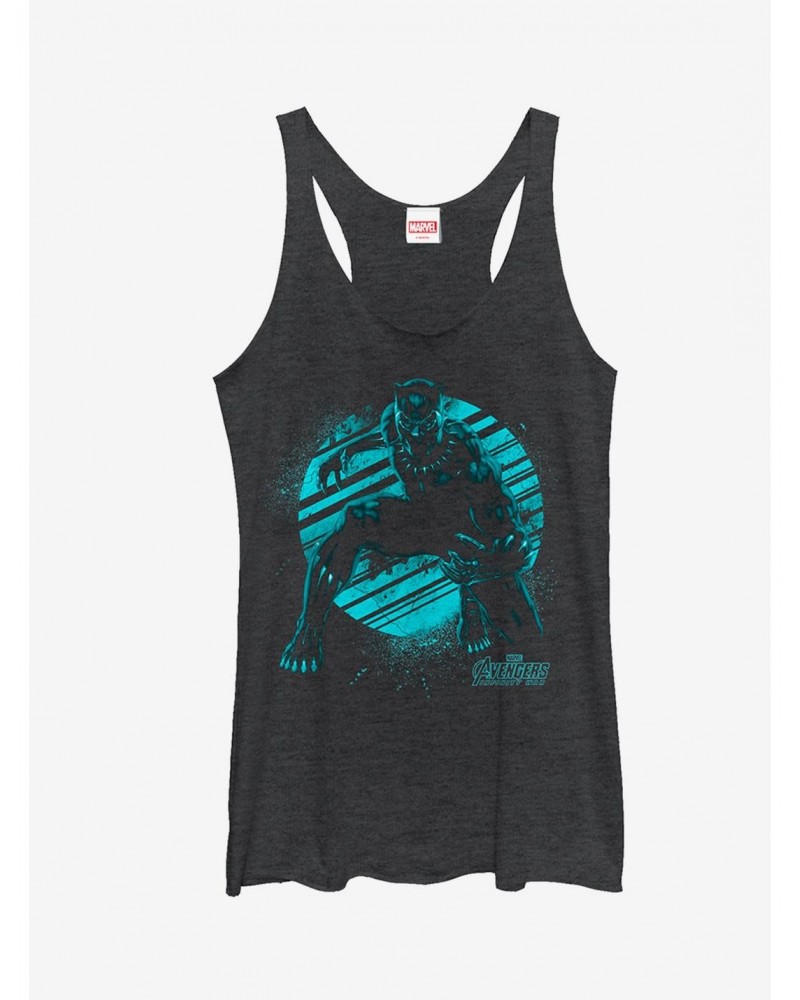 Avengers: Infinity War Black Panther Streak Girls Tanks $8.55 Tanks