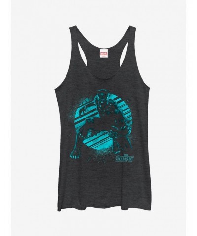 Avengers: Infinity War Black Panther Streak Girls Tanks $8.55 Tanks