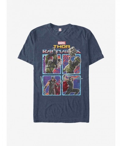 Marvel Thor Hulk Four Square T-Shirt $10.99 T-Shirts