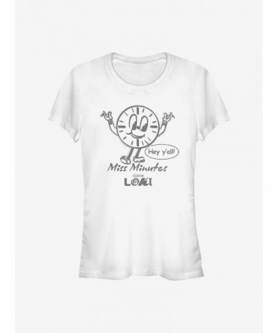 Marvel Loki Hey Miss Minutes Girls T-Shirt $9.71 T-Shirts