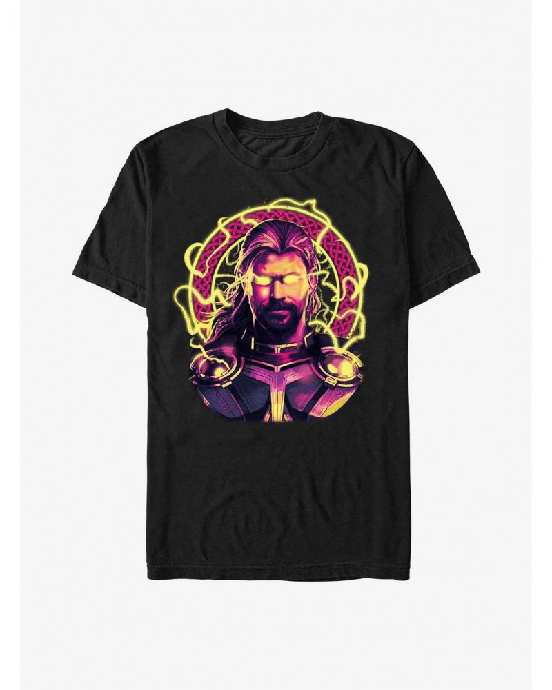 Marvel Thor: Love and Thunder Eyes of Lightning T-Shirt $7.17 T-Shirts
