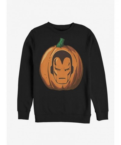 Marvel Iron Man Iron Pumpkin Sweatshirt $11.07 Sweatshirts