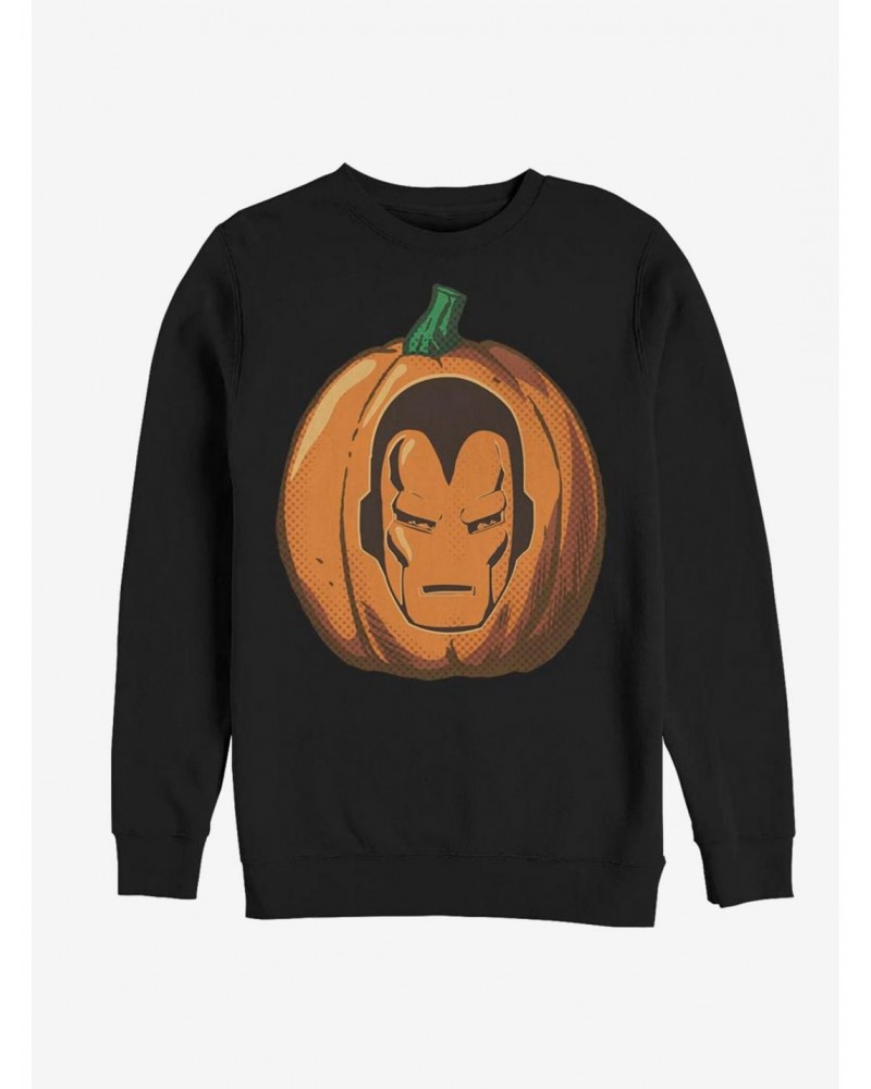 Marvel Iron Man Iron Pumpkin Sweatshirt $11.07 Sweatshirts