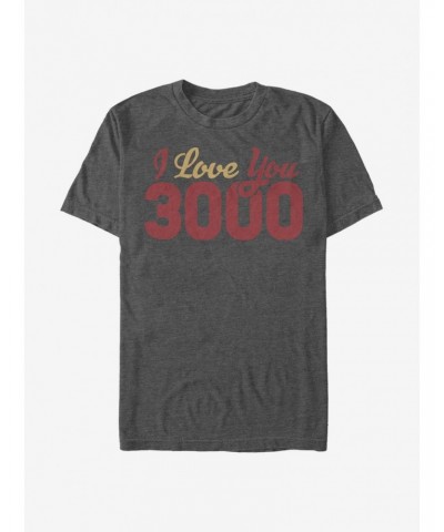 Marvel Avengers I Love You 3000 Loves T-Shirt $8.13 T-Shirts