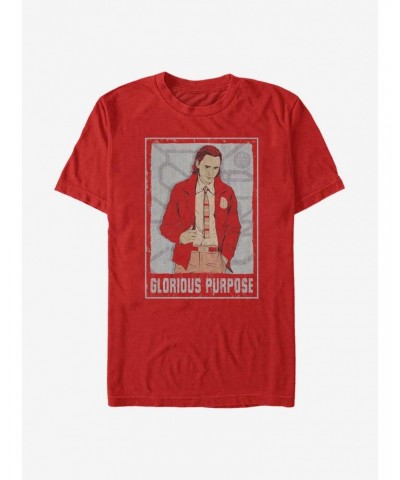Marvel Loki Glorious Purpose T-Shirt $8.60 T-Shirts