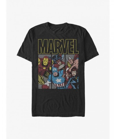 Marvel Avengers Vintage Superheroes T-Shirt $7.89 T-Shirts