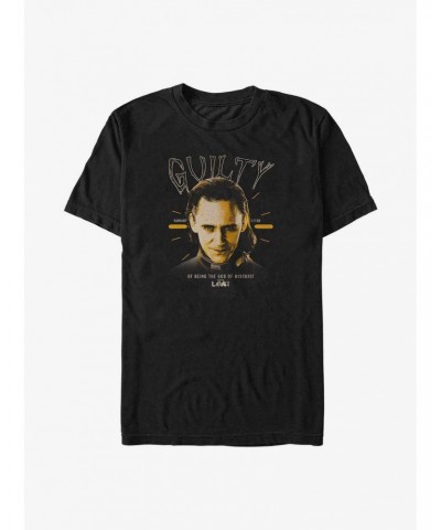 Marvel Loki Charged Guilty Big & Tall T-Shirt $14.95 T-Shirts