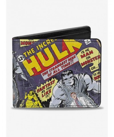 Marvel Hulk The Strangest Man Bifold Wallet $10.45 Wallets
