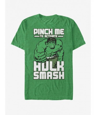 Marvel Hulk Hulk Smash Pinch T-Shirt $7.65 T-Shirts