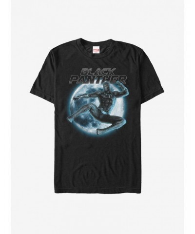 Marvel Black Panther Full Moon T-Shirt $7.17 T-Shirts