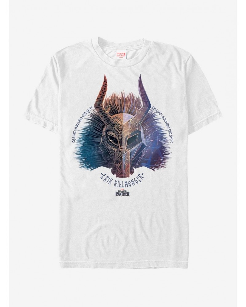 Marvel Black Panther 2018 Erik Killmonger T-Shirt $9.80 T-Shirts