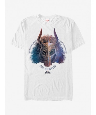 Marvel Black Panther 2018 Erik Killmonger T-Shirt $9.80 T-Shirts