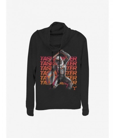 Marvel Avengers Taskmaster Neon Cowlneck Long-Sleeve Girls Top $15.72 Tops